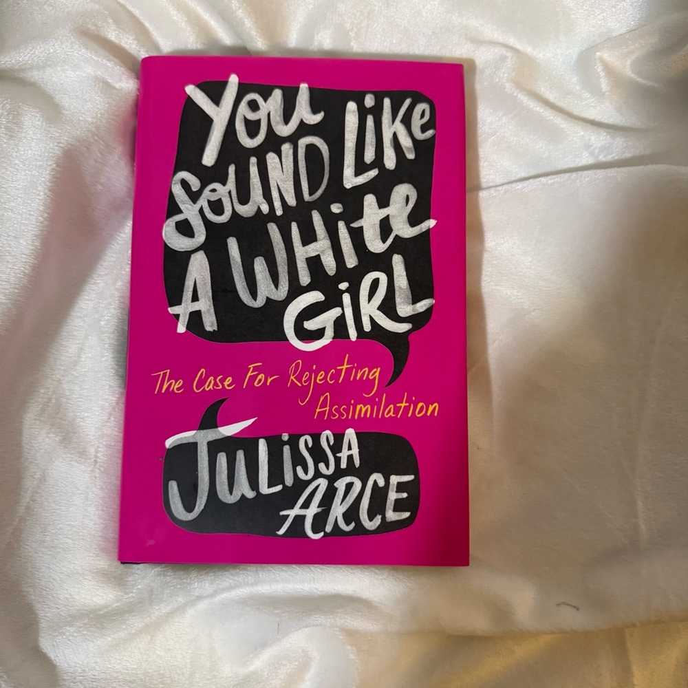 Julissa Arce Pink Notebook - You Sound Like a White Girl